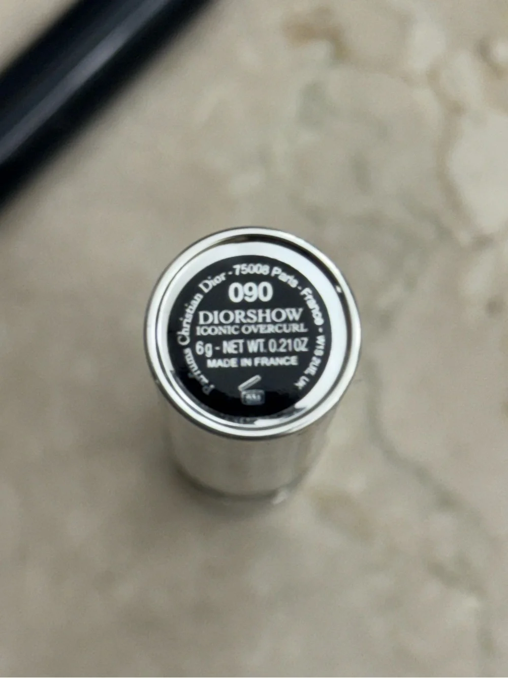 NWOT Dior Iconic Overcurl Refillable Mascara w/ Refill (Full Size, 090 Black)